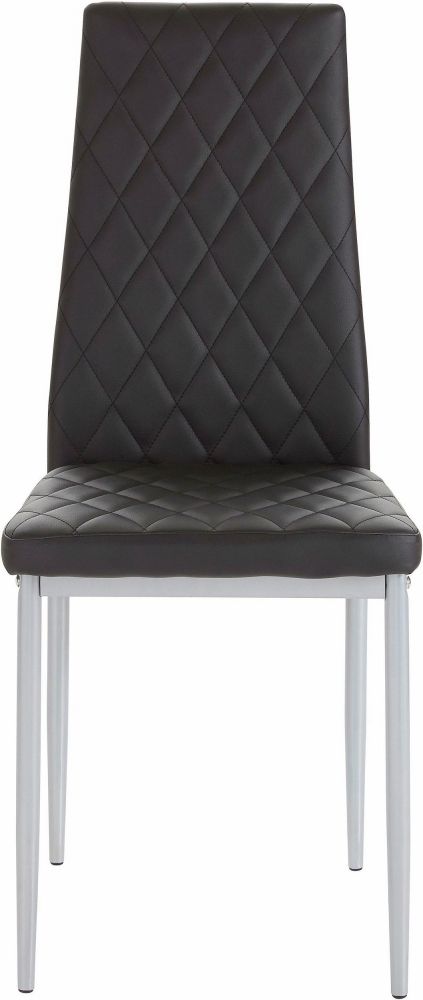 Danish Style Jedálenská stolička Bark (súprava 4 ks), čierna